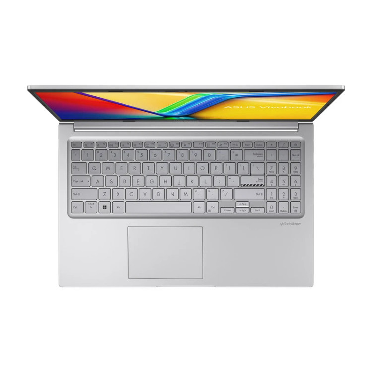 لپتاپ ایسوس مدل Vivobook 15 X1504VA-NJ379 با پردازنده Core i7-1355U، رم 16GB DDR4 با فرکانس 3200MHz، حافظه SSD با ظرفیت 512GB، نمایشگر 15.6 اینچ TFT با وضوح Full HD