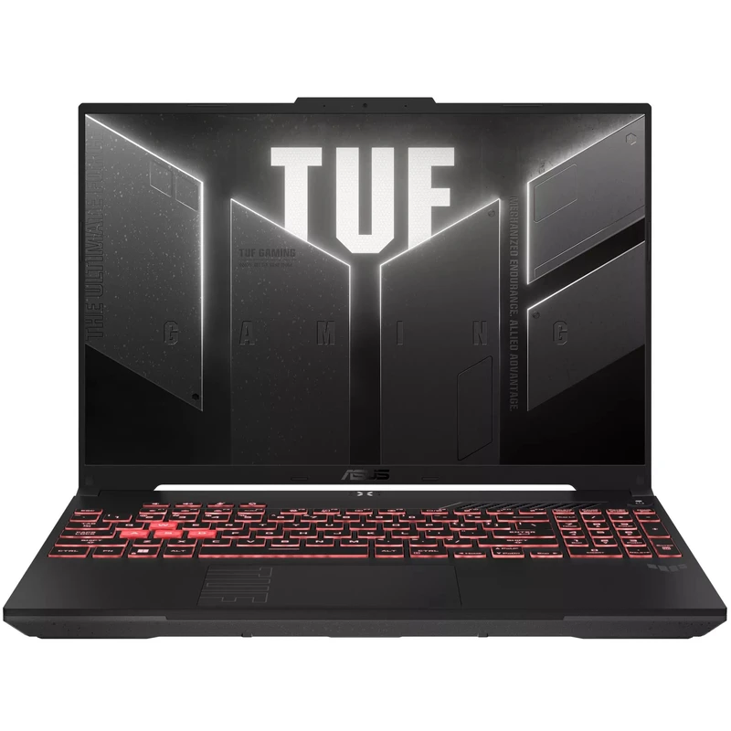 لپ‌تاپ گیمینگ 16 اینچی ایسوس مدل TUF Gaming A16 FA607NUQ، پردازنده Ryzen 7-170، گرافیک GeForce RTX 4050 با 6 گیگابایت GDDR6، رم 16 گیگابایت DDR5، حافظه SSD با ظرفیت 512 گیگابایت و نمایشگر WUXGA با نرخ نوسازی 144 هرتز