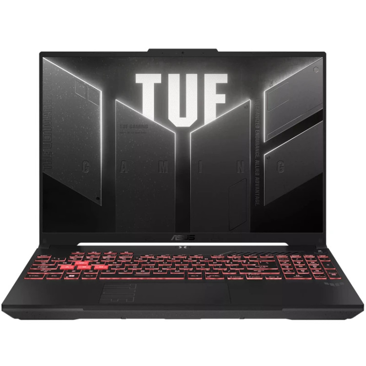 لپتاپ گیمینگ 16 اینچی ایسوس مدل TUF Gaming A16 FA607NUQ، پردازنده Ryzen 7-170، گرافیک GeForce RTX 4050 با 6 گیگابایت GDDR6، رم 16 گیگابایت DDR5، حافظه SSD با ظرفیت 512 گیگابایت و نمایشگر WUXGA با نرخ نوسازی 144 هرتز